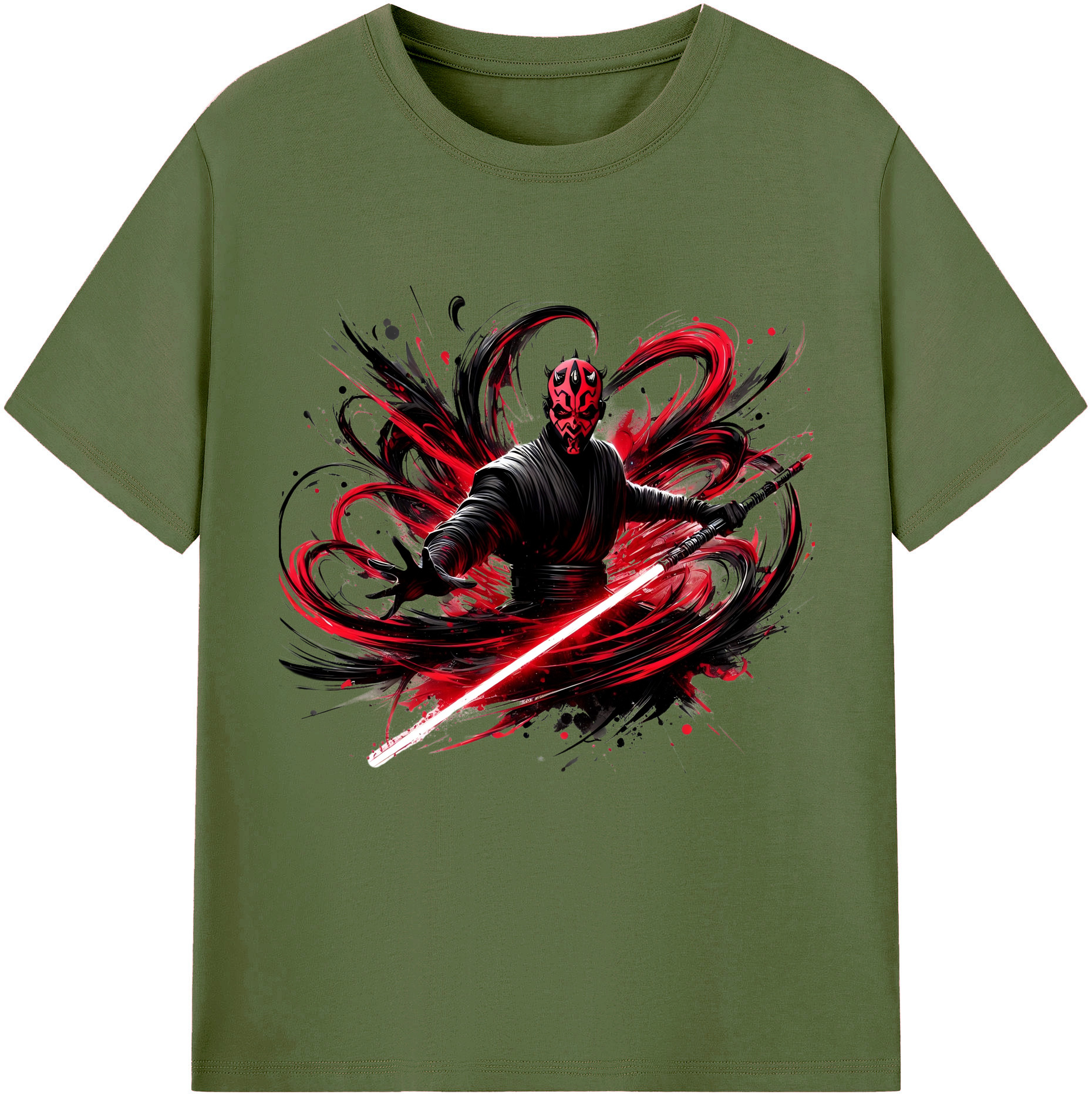 （画像用） スター・ウォーズ Star Wars 綿100％半袖Tシャツ（フロントプリント）